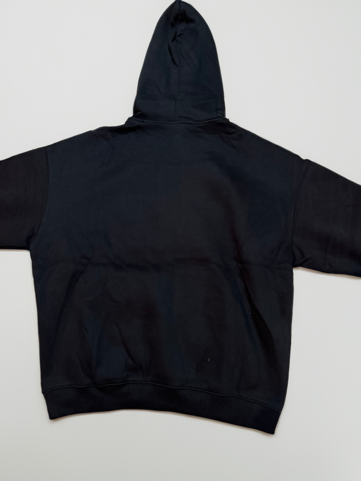 Monochrome Nightfall Hoodie | Puff Lettering Hoodie